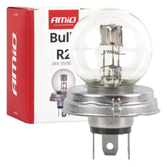 R2 halogeenlamp 24 V 55/50 W met P45T-fitting