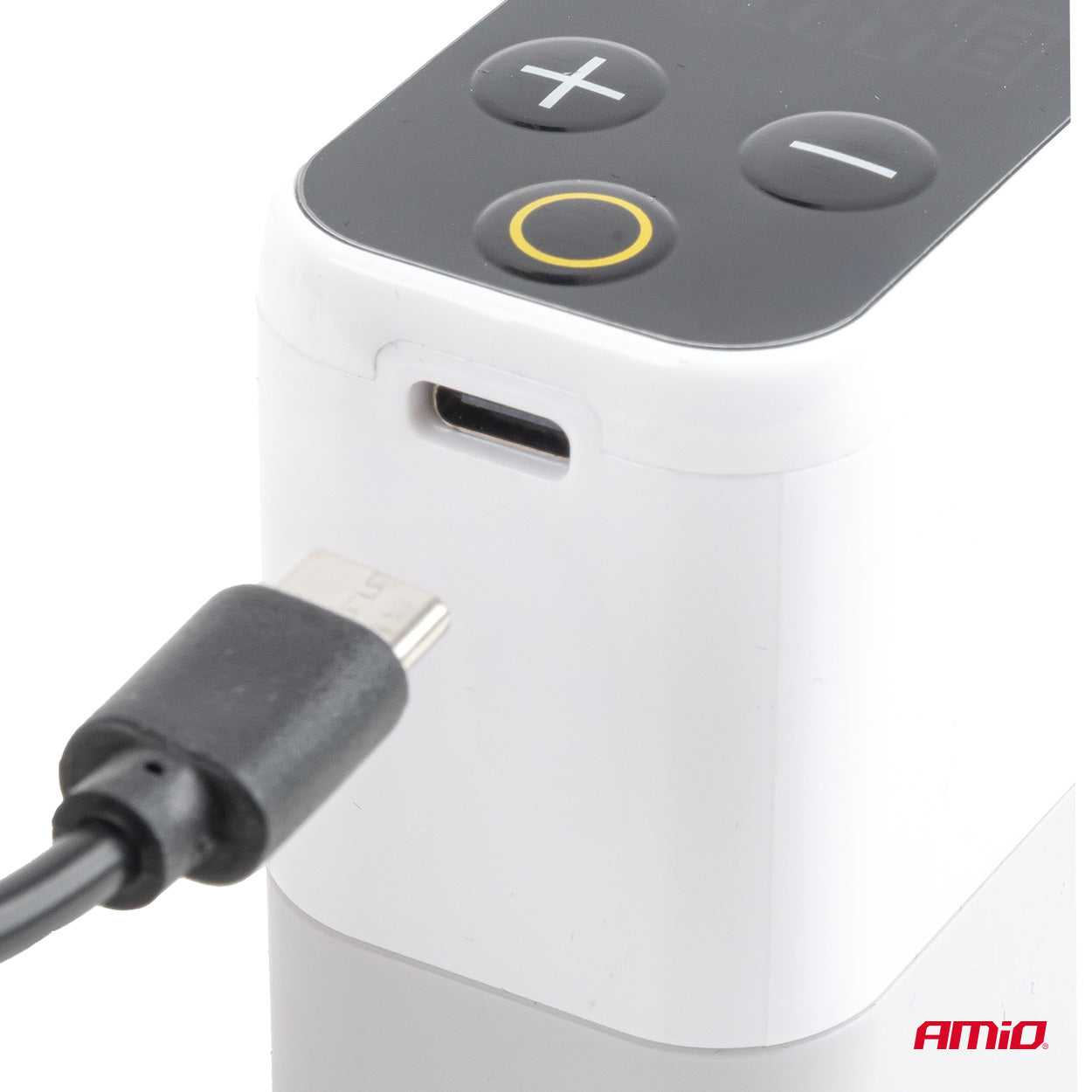 Fietscompressor met oplaadbare Li-Polymeerbatterij