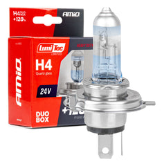 H4 halogeenlampen 24 V 75/70 W LumiTec LIMITED +120% DUO