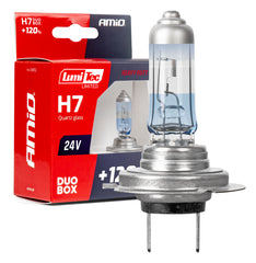 H7 halogeenlampen 24V 70W LumiTec LIMITED +120% DUO