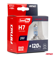 LumiTec H7 halogeenlampen 24V 70W in DUO-set