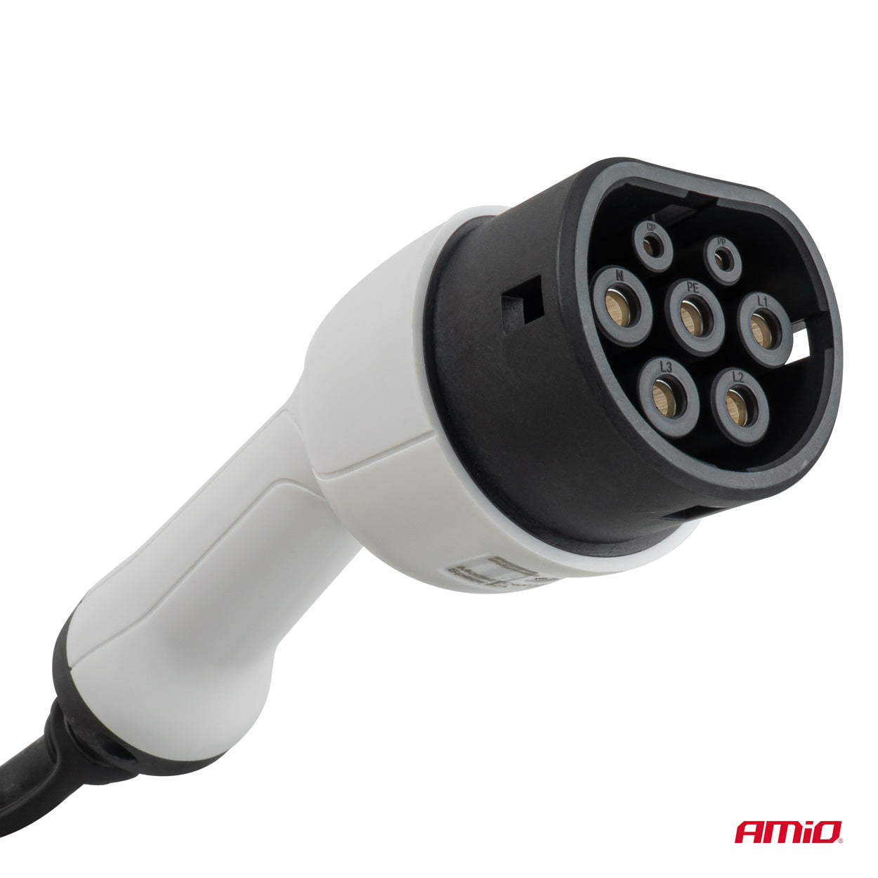 Type 2 ladekabel til elbil med 11 kW ladeeffekt