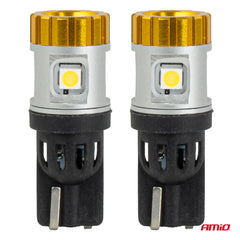 T10 LED-lamp met 4 SMD 3030-leds en 1 SMD 3020-led