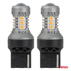 Oranje LED-lamp met 7440-fitting