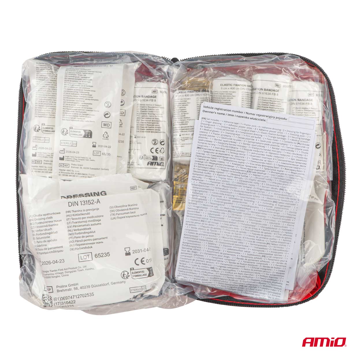 Compacte EHBO-set voor auto en thuis