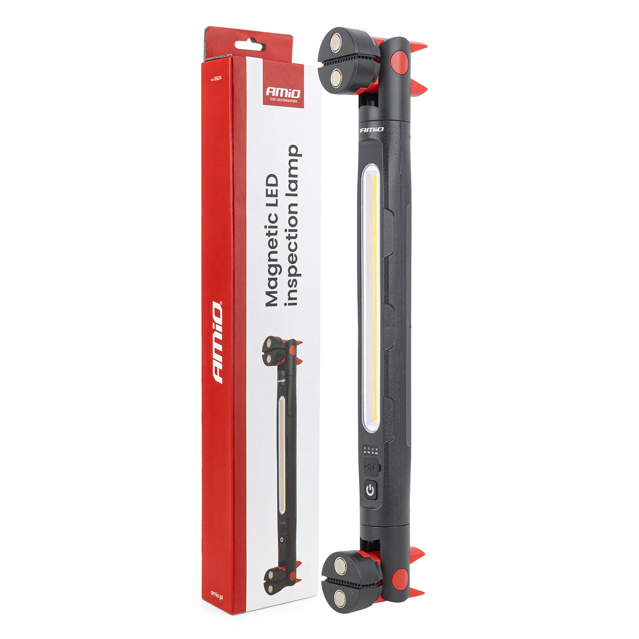 LED-inspectielamp met magneet en klem