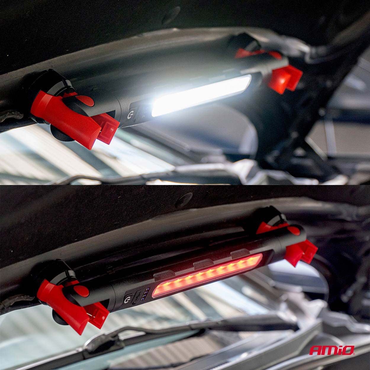 LED-inspectielamp met magneet en klem