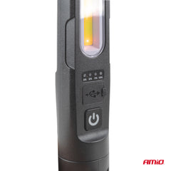 LED-inspectielamp met magneet en klem