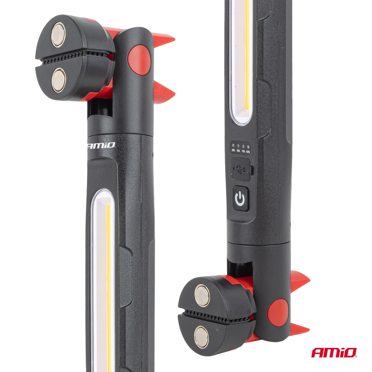 LED-inspectielamp met magneet en klem