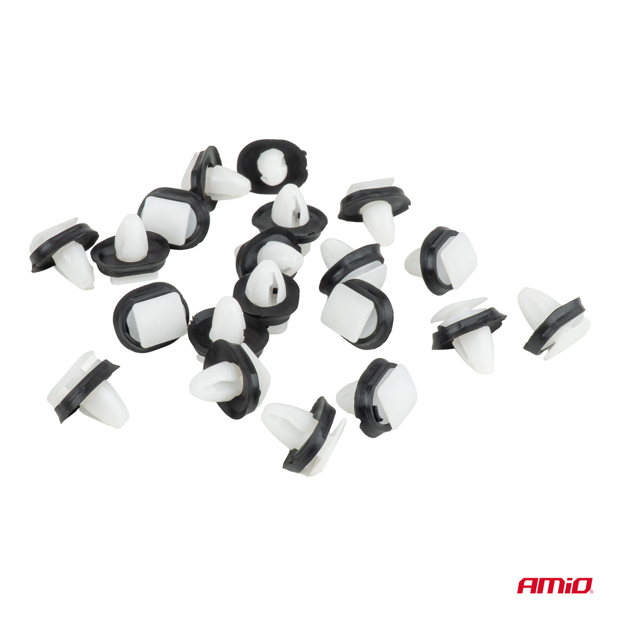 Set sierlijstclips met rubber afdichting