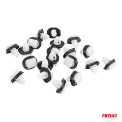 Set sierlijstclips met rubber afdichting