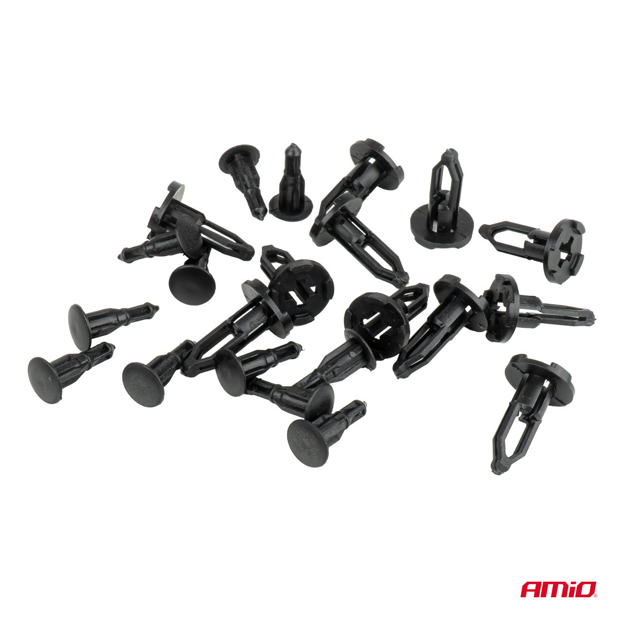 Expansieclips voor auto-onderdelen met een lengte van 28 mm en een diameter van 9 mm