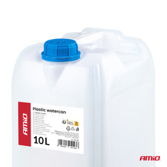 10 liter waterjerrycan in wit kunststof