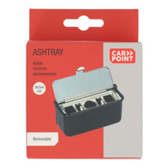 Carpoint asbak, klein, zwart 