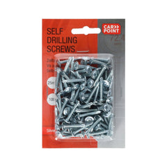 Carpoint zelfborende schroeven Ø4 mm 25 mm 100 stuks 
