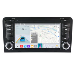 Audi A3 03-12 - 7" radio met Apple CarPlay en Android Auto (design 1) – Carmediaeurope.com