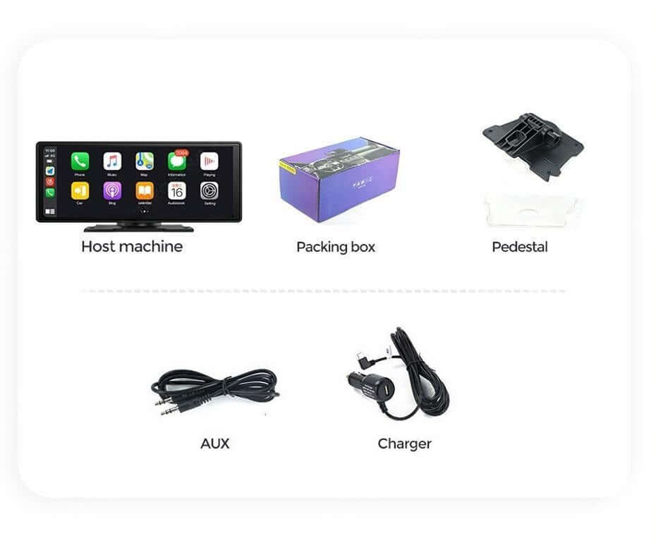 Universeel Medium - 10,26" radio met Apple CarPlay en Android Auto – Carmediaeurope.com