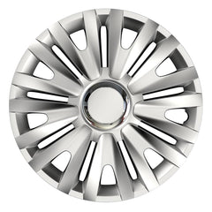 Zilverkleurige Royal RC naafdop voor 14 inch stalen velg