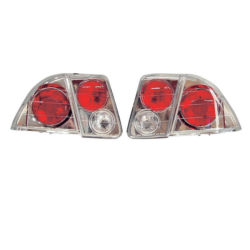 Achterlichten voor Honda Civic 2001 4-deurs Lexus-look