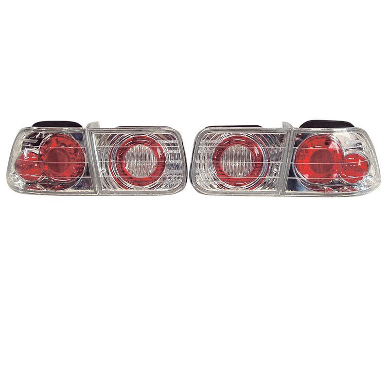 Achterlichten in Lexus-look voor Honda Civic 1992 2/4-deurs, set
