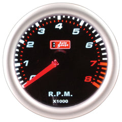 Toerenteller zwart 2" Auto Gauge