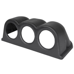 Drievoudige instrumentenhouder voor dashboard zwart Ø 5 cm