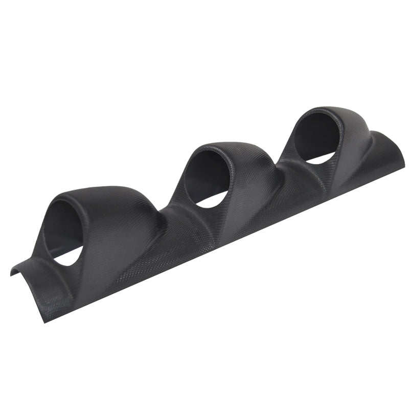 Instrumentenhouder voor stuurkolom, drievoudig zwart, gatdiameter 5 cm