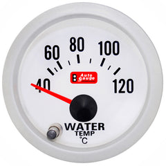 Watertemperatuurmeter Auto Gauge 2 inch met 7 kleuren