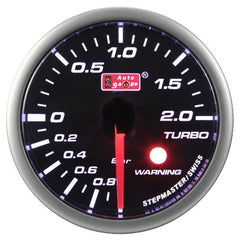 Zwarte barometer 2 inch