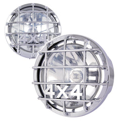 Set extra lampen 4x4 H3 12V 55W nikkel 2 stuks