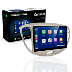 Hyundai i10 2007-2013 – 9” autoradio met draadloze Apple CarPlay & Android Auto 