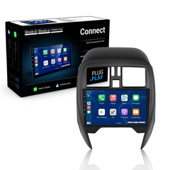 Nissan Micra 10-17 - 9" radio met Apple CarPlay en Android Auto 