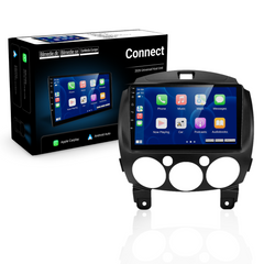 Mazda 2 07-14 - 9" radio met Apple CarPlay en Android Auto 