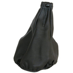 Carpoint pookhoes van leer, zwart 