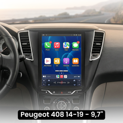Peugeot 408 14-19 - 9,7" radio met Apple CarPlay en Android Auto 