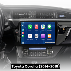 Toyota Corolla 14-16 - 10,1" radio met Apple CarPlay en Android Auto 