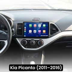 Kia Picanto 11-16 - 9" radio met Apple CarPlay en Android Auto 