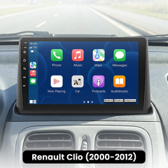 Renault Clio 2000-2012 – 9” autoradio met Apple CarPlay & Android Auto 