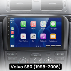 Volvo S80 98-06 - 9" radio met Apple CarPlay en Android Auto 