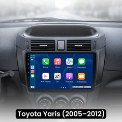 Toyota Yaris 05-12 - 9" Radio met Apple CarPlay en Android Auto 