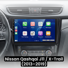 Nissan Qashqai/X-Trail 13-19 - 10,1" radio met Apple CarPlay en Android Auto 