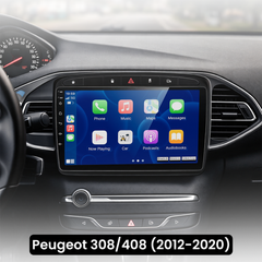 Peugeot 308/408 12-20 - 9" radio met Apple CarPlay en Android Auto 