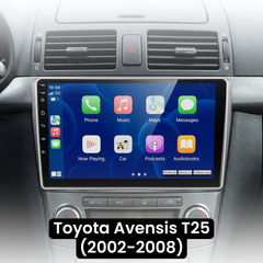 Toyota Avensis 02-08 - 9" radio met Apple CarPlay en Android Auto 