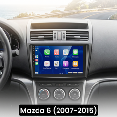 Mazda 6 2007-2015 – 9” autoradio met draadloze Apple CarPlay & Android Auto 