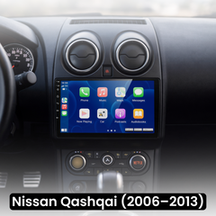Nissan Qashqai 06-13 - 9" radio met Apple CarPlay en Android Auto 