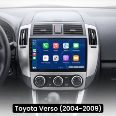 Toyota Verso 04-09 - 9" radio met Apple CarPlay en Android Auto 