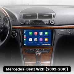Mercedes-Benz W211 - 9" Radio met Apple CarPlay en Android Auto 