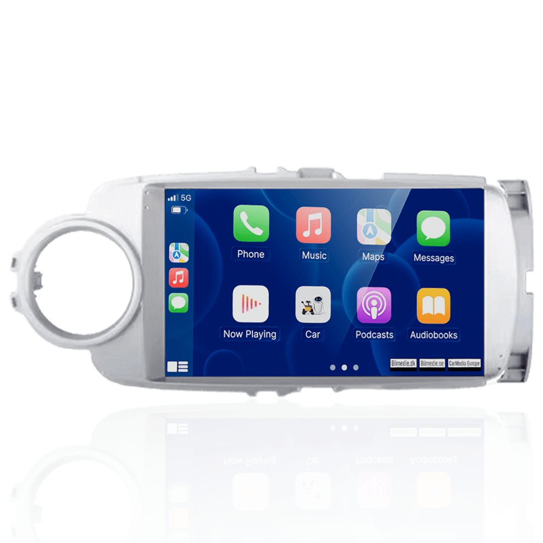 Toyota Yaris 12-17 - 9" radio met Apple CarPlay en Android Auto 
