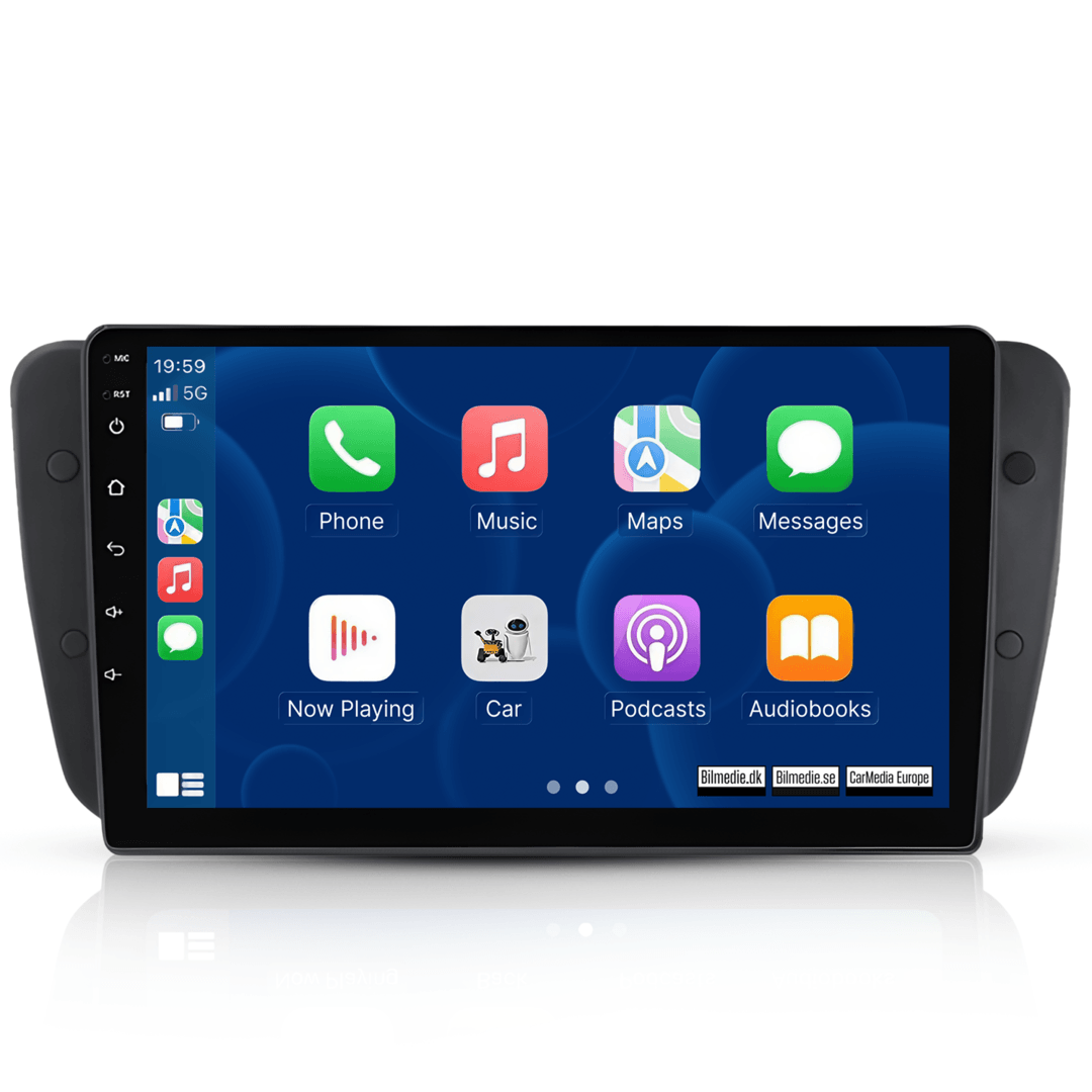Seat Ibiza 2009-2013 – 9” autoradio met Apple CarPlay & Android Auto 