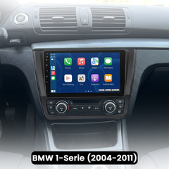 BMW 1-serie 04-11 - 9\" Radio met Apple CarPlay en Android Auto 